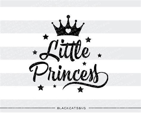 Little Princess Svg File Cutting File Clipart In Svg Eps Dxf Png Fo