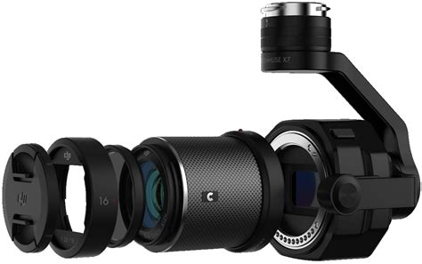 Dji Launches Zenmuse X7 Camera With Interchangeable Lenses Techspot