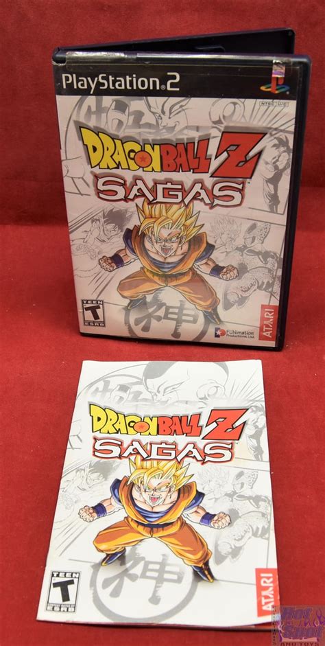 Hot Spot Collectibles And Toys Dragon Ball Z Sagas Ps2 Covers Cases
