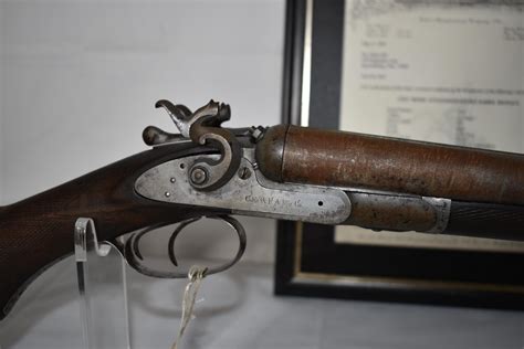 Lot Colt Model 1878 Hammer Double Barrel Shotgun