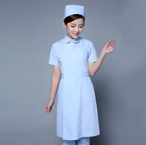 summer women hospital medical scrub clothes coat beauty salon nurse uniform fashionable design