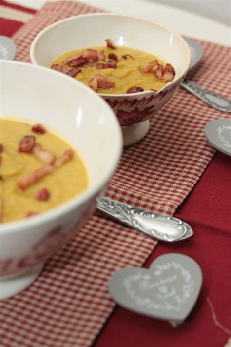 Soupe de pois cassés aux lardons fumés ou comment raconter l histoire