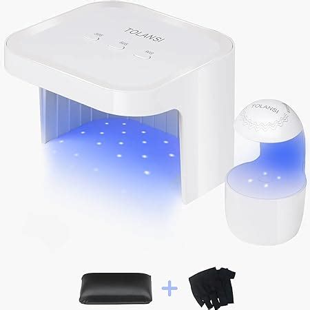 Amazon TOLANSI 2 In 1 U V LED Nail Lights Gel Nail Lmap Mini