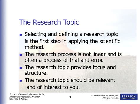 Ppt Chapter 2 Selecting And Defining A Research Topic Powerpoint