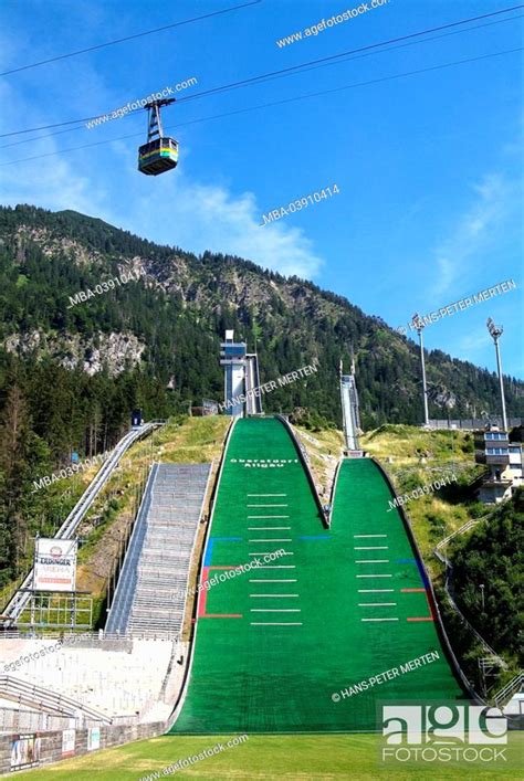 Germany Oberallgäu Oberstdorf Ski Jump Installation