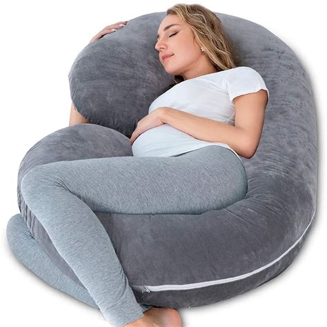 pregnancy pillow queen rose maternity body pillow for sleeping c shaped body pillow for