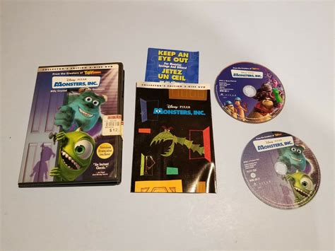 monsters inc dvd menu disc 1