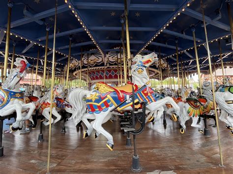 Ride Cinderellas Personal Horse On Prince Charming Regal Carrousel