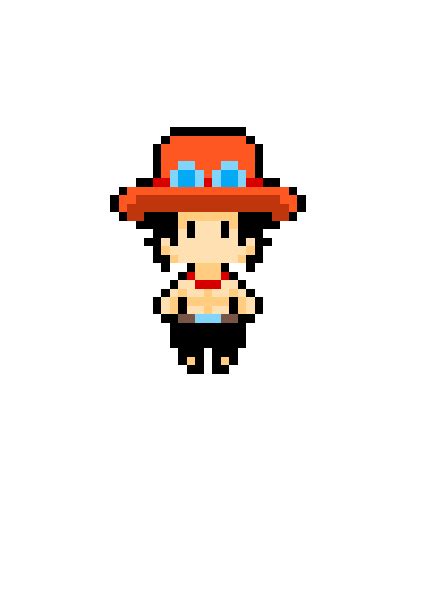 Pixilart One Piece By Dehira Pixel Art Grid Anime Pixel Art Pixel Art