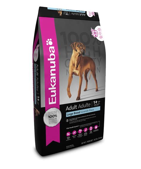 If you're looking for eukanuba large breed dog food for bigger fur babies, the german shepherd dry dog food would be a good fit! Eukanuba Large Breed Adult Dry Dog Food