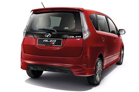 Perodua Alza Facelift Officially Revealed From RM52 400 1 4 Rear Left