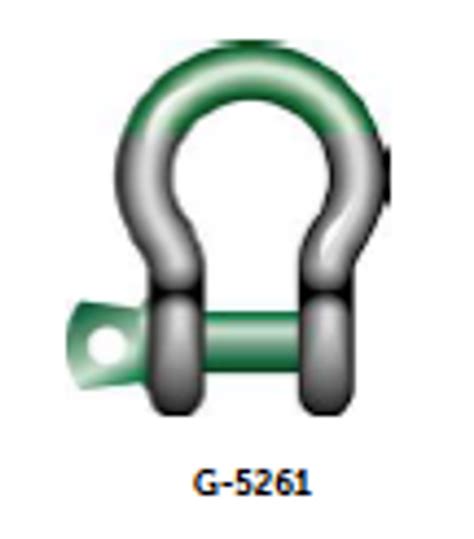 Green Pin Super® Bow Shackle Sc