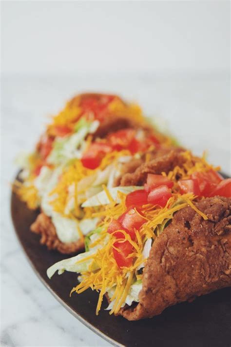 The Vegan Naked Chicken Chalupa Taco Bell Copy Cat Hot For Food By Lauren Toyota