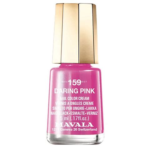 Mavala Mini Nail Color Creme Nail Polish Daring Pink 159 5ml