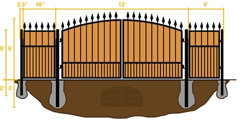 Automatic Wooden Wrought Iron Driveway Gates & Fence $3500 automated gate | Wrought iron ...