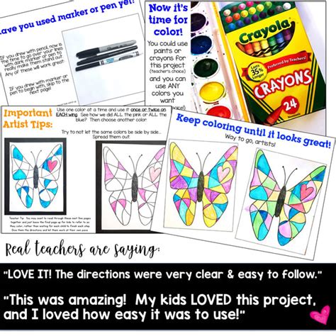 Butterfly Directed Drawing Howywood Kindergarten