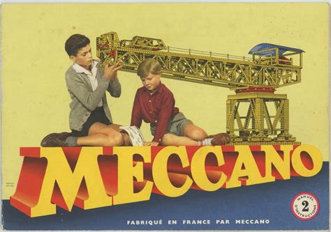 Meccano By Toy Models Meccano France 1959 Manuscript Paper