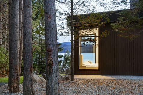 Photo 7 Of 7 In Modern Lake Cabin By Bone Structure Dwell