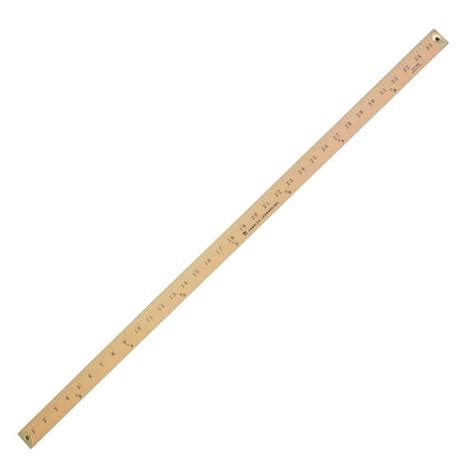 Teachersparadise Charles Leonard Metal Edged Yardstick Ruler Inches