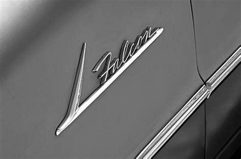 Ford Falcon Emblem Photograph By Jill Reger