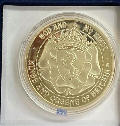 Kings And Queens Of Britain Commemorative Coins Etsy