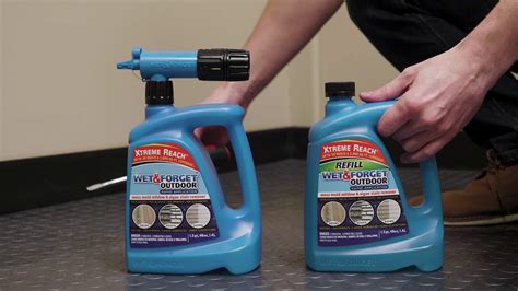 Wet And Forget Outdoor Cleaner Hose End Refill Youtube