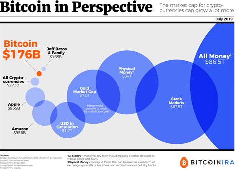 Infographic Bitcoin And Cryptocurrency In Perspective