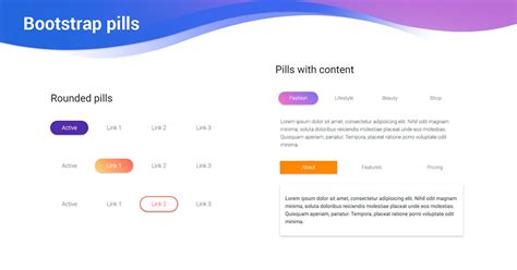 React Pills Bootstrap 4 And Material Design Examples And Tutorial