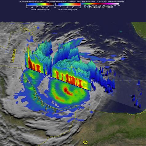 GPM's Radar Measures Intense Rain In Hurricane Harvey | NASA Global