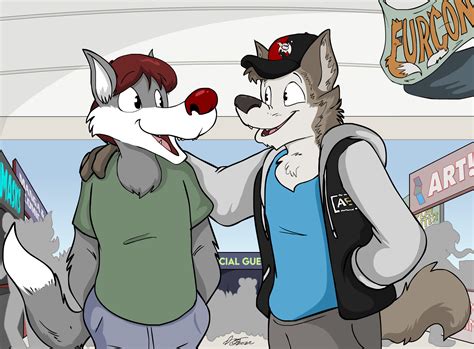 Commission Seth And Ari The Wuff — Weasyl