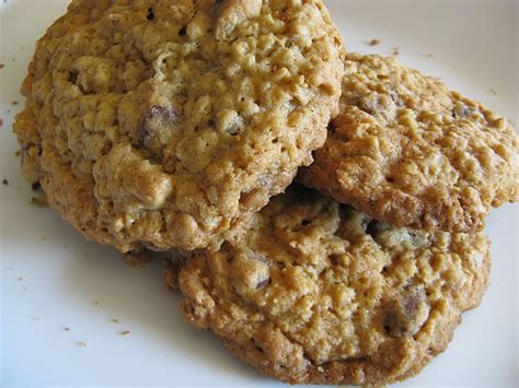 First combine the flour, cinnamon, nutmeg, baking soda and salt in a large bowl. Oatmeal Cookies Recipe - BlogChef