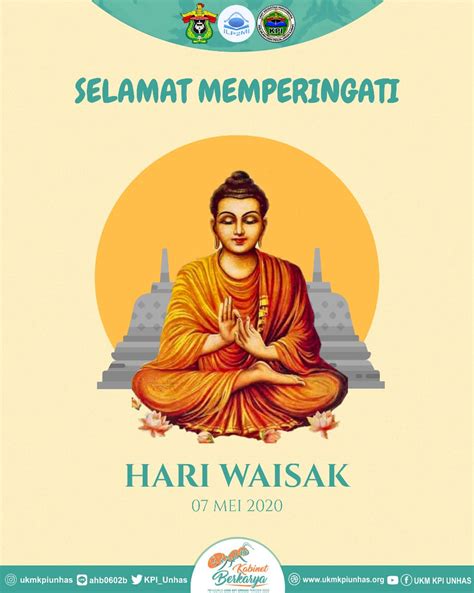 Warm wishes to you on this. HARI RAYA WAISAK | UKM KPI Unhas