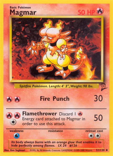 Detailing all effects of the card. Magmar Base Set 2 Card Price How much it's worth? | PKMN Collectors