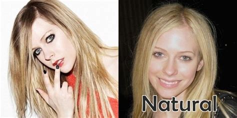 Check spelling or type a new query. Avril Lavigne no makeup before and after