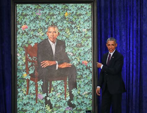 Official photographic portrait of us president barack obama (born 4 august 1961; Here's the Bad News About Kehinde Wiley's Presidential ...