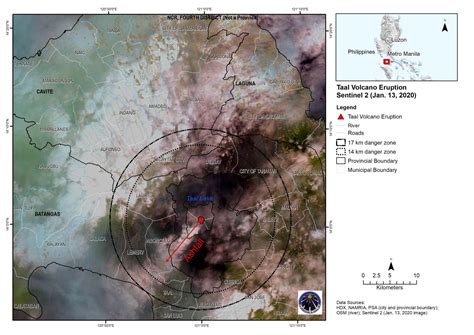 Impacts Of Taal Volcano Phreatic Eruption 12 January 2020 On The
