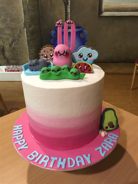 Kawaii Cake 😊 Desserts Cake Birthday Cake