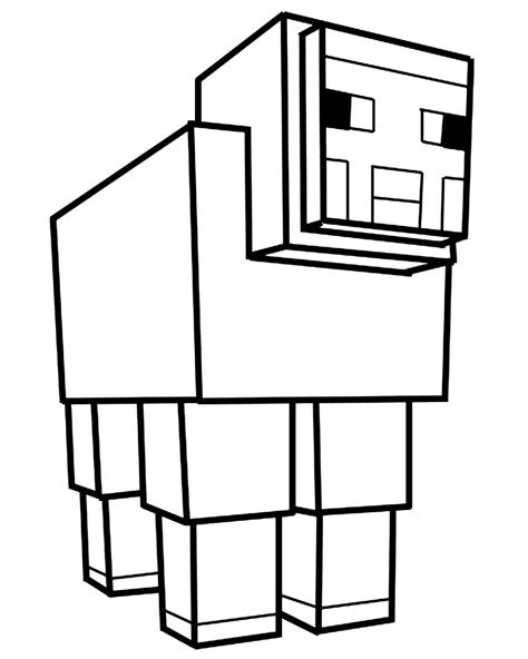 Desenho Minecraft Para Colorir E Imprimir