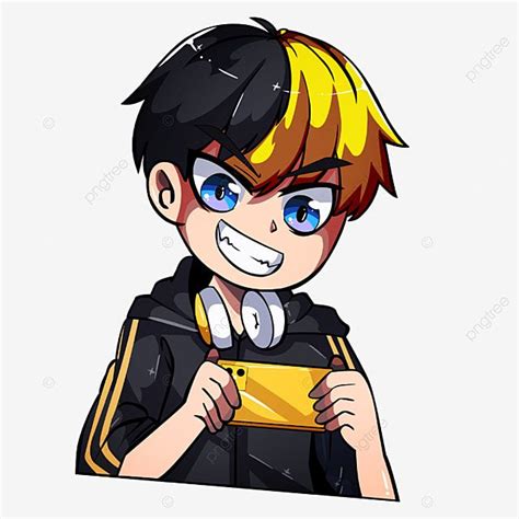 Boy Mobile Gamer Esport Logo In 2021 Boy Mobile Cartoon Logo Logo