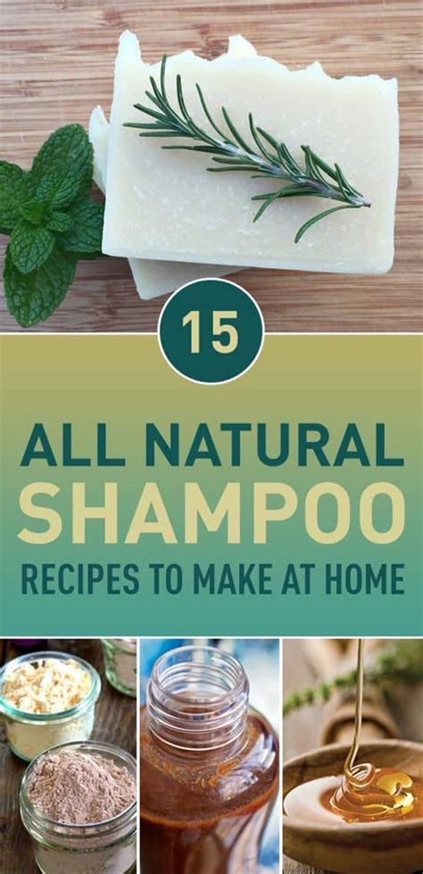 How to use these shampoo recipes effectively these recipes aren't a magic bullet. 15 All-Natural Shampoo Recipes to Make At Home ...