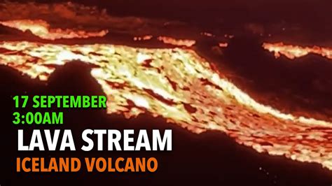 New Crazy Lava Flow Iceland Volcano Into Natthagi 16 Sep 2021 Youtube