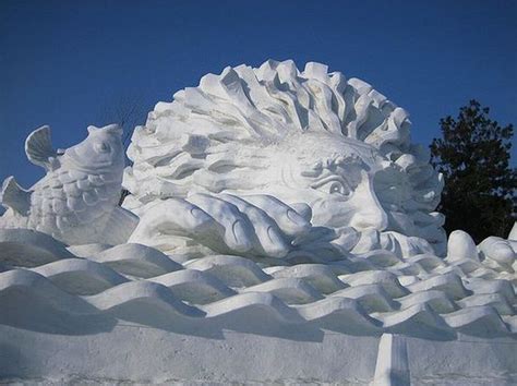 Amazing Snow Sculptures 53 Pics
