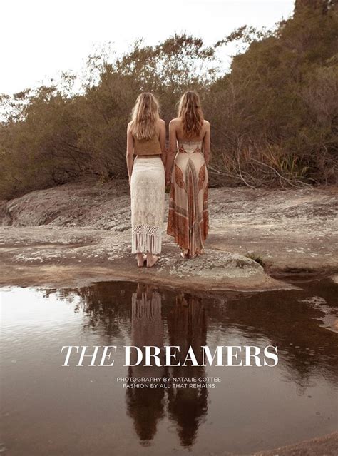 Abbie Weir Taylah Roberts Are Dreamers For Natalie Cottee Shoot