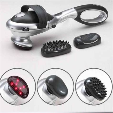 Electric Body Heated Massager Stick Handheld Infrared Body Neck Back