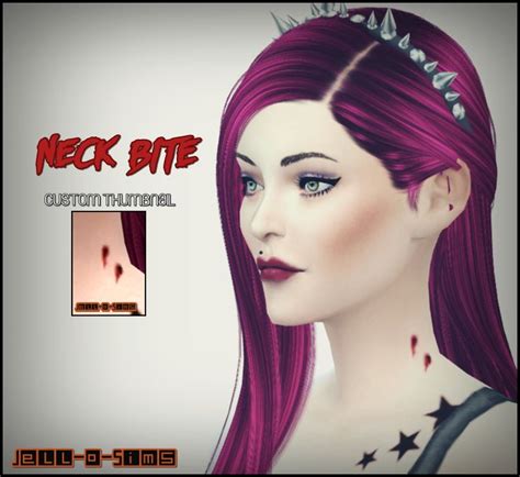 Neck Bite Standalone Creation Both Genders All Ages Facepaint