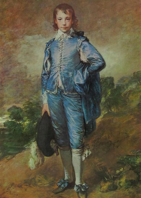 The Blue Boy Thomas Gainsborough Hat Print Art Prints Painting