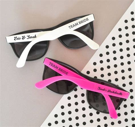 personalized sunglasses wedding favors wedding party sunglasses