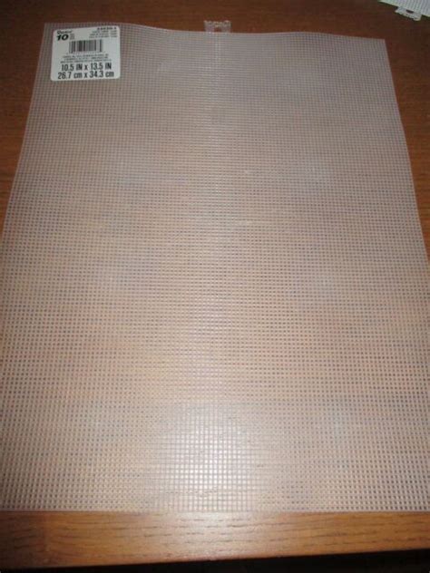 Darice 10 Mesh Clear Plastic Canvas Sheets For Sale Online Ebay