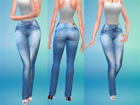 Light Jeans By Alanlvs At Tsr Sims 4 Updates