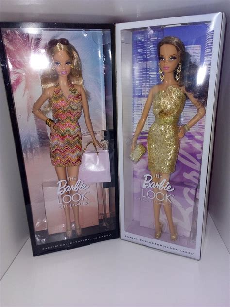 Barbie The Look City Shopper Blonde Steffie Face Barbie The Look City Shine Gold Steffie Face
